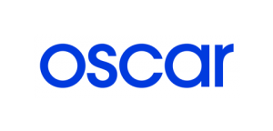 The logo for Oscar Health Insurance